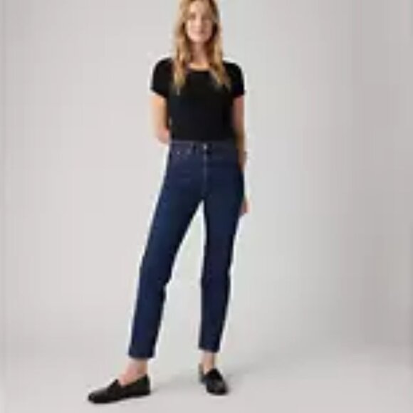 LEVI'S Wedgie Straight Button Fly Jeans - Picture 1 of 15